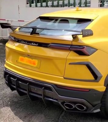 2018 - 2019 Lamborghini Body Kit سبک SVJ فیبر کربن اسپویلر بال PP