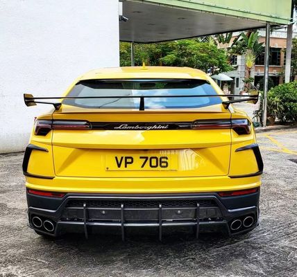 2018 - 2019 Lamborghini Body Kit سبک SVJ فیبر کربن اسپویلر بال PP