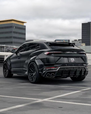 بدن لامبورگيني سياه URUS ارتقاء يافته 1016 هود اسپويلر کيت بدن گسترده