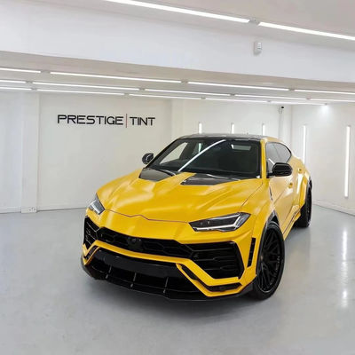 1016 سبک Lamborghini کیت بدن Urus فیبر کربن جلو لب پخش کننده اسپویلر هود سفید