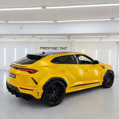 1016 سبک Lamborghini کیت بدن Urus فیبر کربن جلو لب پخش کننده اسپویلر هود سفید