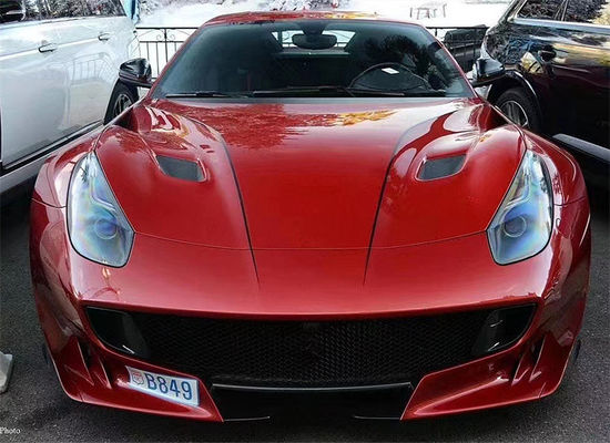 برای فراری F12 کیت بدنه هود فیبر کربن F12 ارتقا یافته TDF سبک هود فیبر کربن