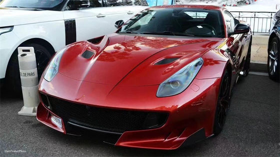 برای فراری F12 کیت بدنه هود فیبر کربن F12 ارتقا یافته TDF سبک هود فیبر کربن