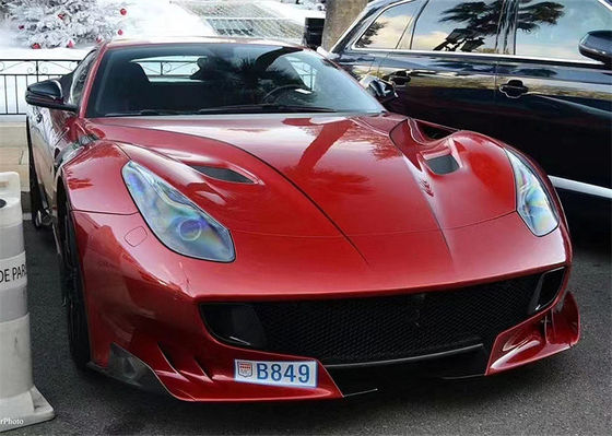 برای فراری F12 کیت بدنه هود فیبر کربن F12 ارتقا یافته TDF سبک هود فیبر کربن
