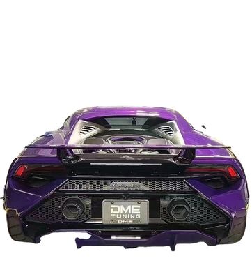 LP580 LP610 لامبورگینی هوراکان ایوو کیت بدنی تکنیکا سبک کربن فیبر اسپویلر بال