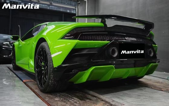 LP580 LP610 لامبورگینی هوراکان ایوو کیت بدنی تکنیکا سبک کربن فیبر اسپویلر بال
