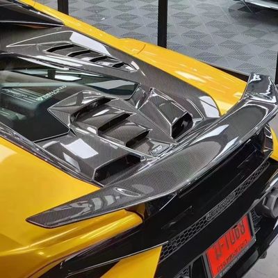 LP580 LP610 لامبورگینی هوراکان ایوو کیت بدنی تکنیکا سبک کربن فیبر اسپویلر بال