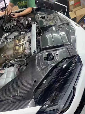 جايگزين كارتون لامبورگيني URUS خشك كربن فايبر موتور لينر سپر