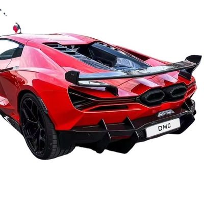 Revuelto Lamborghini بدن کیت DMC سبک قرمز فیبر کربن اسپویلر بال