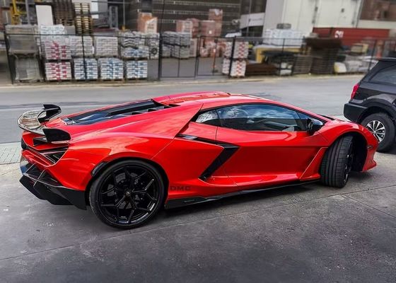 Revuelto Lamborghini بدن کیت DMC سبک قرمز فیبر کربن اسپویلر بال