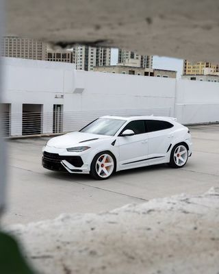 کمربورگینی URUS کیت بدن کربن NT سبک لب جلو دیفوسر اسپویلر کیت بدن گسترده سفارشی