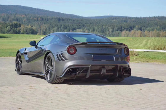 برای فراری F12 کیت بدن فیبر کربن خشک F12 ارتقا یافته سبک MSY جلو و عقب بومپر اسپویلر هود