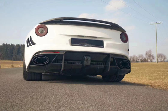 برای فراری F12 کیت بدن فیبر کربن خشک F12 ارتقا یافته سبک MSY جلو و عقب بومپر اسپویلر هود