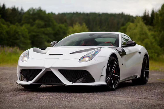 برای فراری F12 کیت بدن فیبر کربن خشک F12 ارتقا یافته سبک MSY جلو و عقب بومپر اسپویلر هود