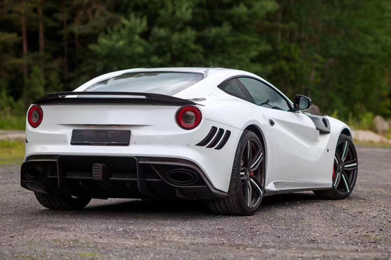 برای فراری F12 کیت بدن فیبر کربن خشک F12 ارتقا یافته سبک MSY جلو و عقب بومپر اسپویلر هود