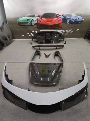 VORS Widebody F430 کیت بدن 2005 - 2009 فراری F430 هود اسپویلر
