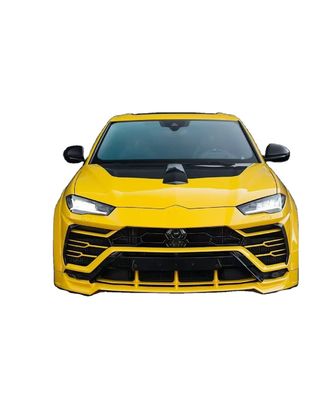 کیت بدن زرد لامبورگینی اوروس فیبر کربن لب جلویی لوکس