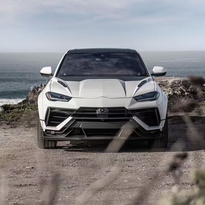 RT کیت بدنه کربن برای URUS SUV لامبورگینی پیشانی لب پخش کننده چرخ قوس وسیع
