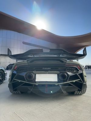 هیوراکان LP580 610 کیت بدن فیبر کربن EVO جایگزینی آرک چرخ پیشانی