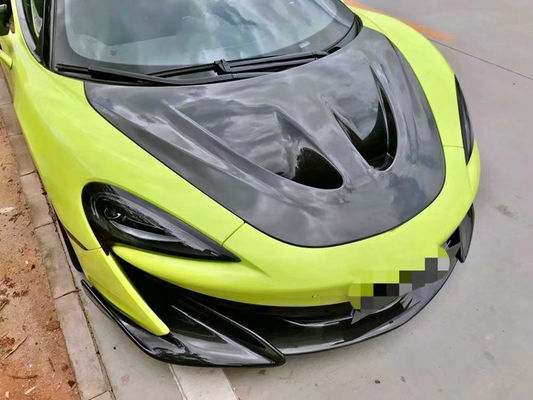 فیبر کربن با کیفیت بالا برای مک لارن 570S 540C 650S 600LT ارتقا یافته P1 سبک خشک فیبر کربن هود هود