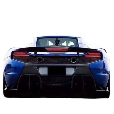 فروش مثل کیک های داغ برای مک لارن MP4-12C 625C 650S کیت بدن فیبر کربن ارتقاء یافته 675LT سبک دامن جانبی دیفوزر عقب