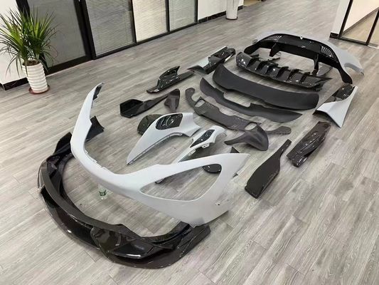 برای مک لارن 720s کیت بدن 720S ارتقاء 765LT سبک فیبر کربن جلو و عقب بامپر اسپویلر کیت بدن