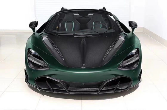 کیت بدن فیبر کربن فیبر کربن برای مک لارن 720S 720 ارتقاء یافته TOPCAR سبک جلو شافه عقب پخش کننده پوشش اسپویلر