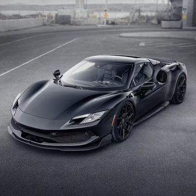 OEM فراری 296 Gtb کیت بدن فیبر کربن بدن FY سبک جانبی کمد بدن کیت