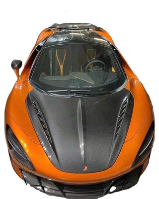 برای مک لارن 720S کربن فیبر هود 720S ارتقا یافته مدل بالا کربن فیبر هود پوشش موتور