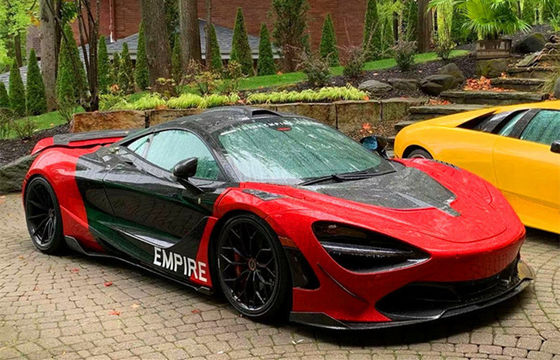 برای مک لارن 720s کیت بدن فیبر کربن 720s ارتقا یافته VORS سبک کیت محافظ بدن فیبر کربن