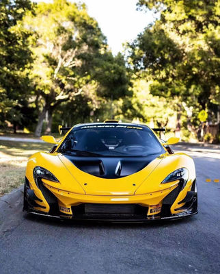 برای ماک لارن P1 کیت بدن P1 ارتقا یافته سبک GTR جلو و عقب باپر اسپویلرز کیت بدن فیبر کربن