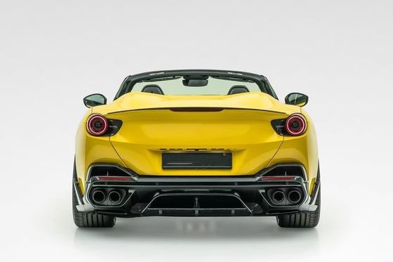 پورتوفینو Retrofit Carbon Body Kit MSY Style لب جلو فیبر کربن دیفوزر اسپویلر طرف