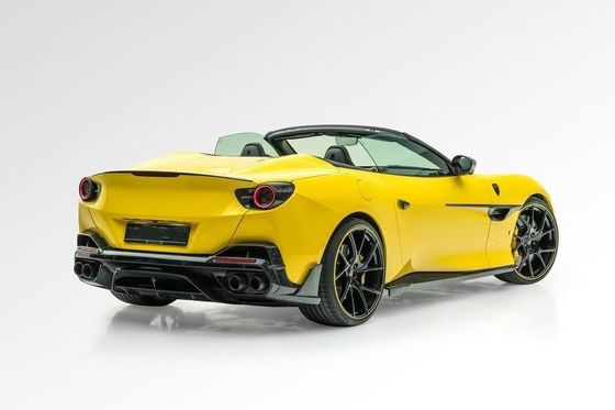 پورتوفینو Retrofit Carbon Body Kit MSY Style لب جلو فیبر کربن دیفوزر اسپویلر طرف