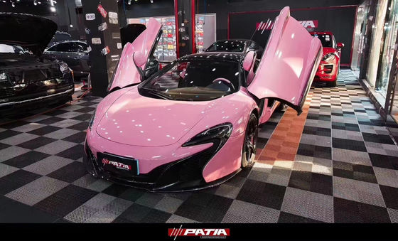 برای مک لارن MP4-12C کیت بدن MP4-12C ارتقاء 650S سبک جلو و عقب بامپر اسپویلر هود چراغ های جلو