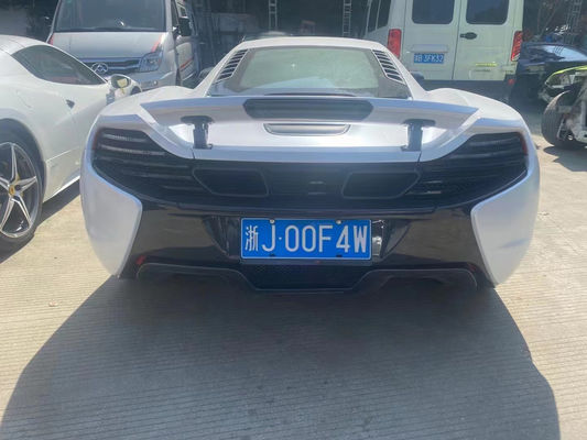 برای مک لارن MP4-12C کیت بدن MP4-12C ارتقاء 650S سبک جلو و عقب بامپر اسپویلر هود چراغ های جلو