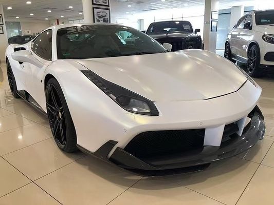 488 فراری کیت بدن کربن 1016 سبک فیبر کربن لبه جلویی اسپویلر