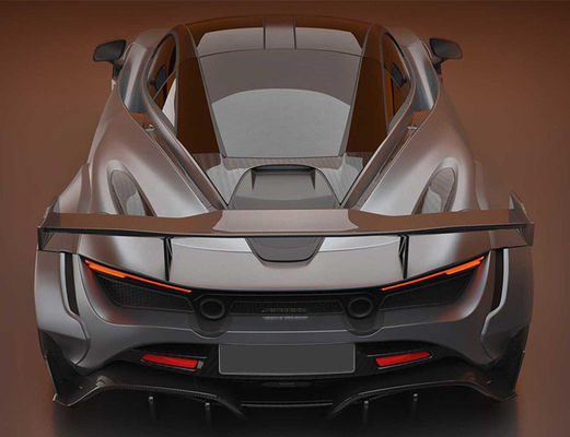 فیبر کربن خشک برای مک لارن 720s اسپویلر فیبر کربن 720s بال اسپویلر فیبر کربن به سبک PD