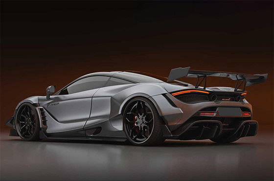 فیبر کربن خشک برای مک لارن 720s اسپویلر فیبر کربن 720s بال اسپویلر فیبر کربن به سبک PD
