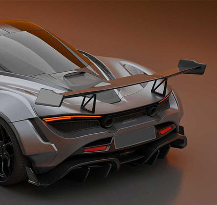 فیبر کربن خشک برای مک لارن 720s اسپویلر فیبر کربن 720s بال اسپویلر فیبر کربن به سبک PD