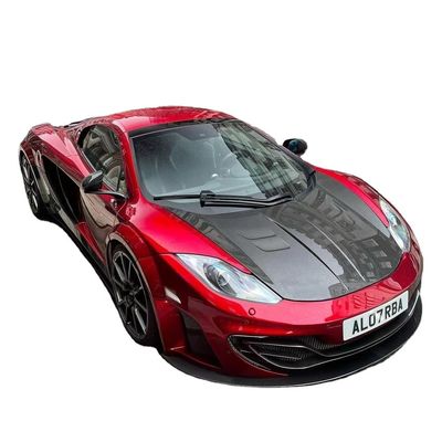 MP4 12C کیت بدن مک لارن MSY سبک جلو عقب بامپر اسپویلر کیت گسترده قرمز سیاه