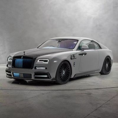 200 X 800 X 120MM رولز رایس Wraith کیت بدن جلو و عقب اسپویلر هود