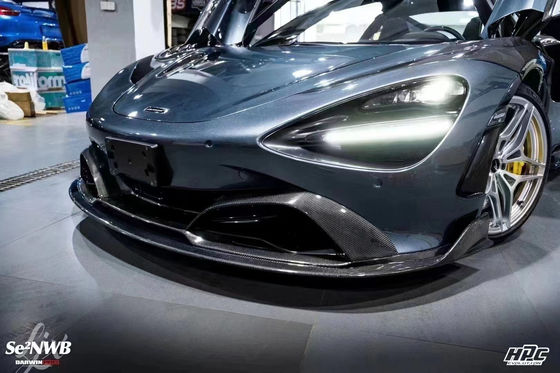 720s مکلن کیت بدن Blacksail سبک جلو بامپر اسپویلر لب هود Fender