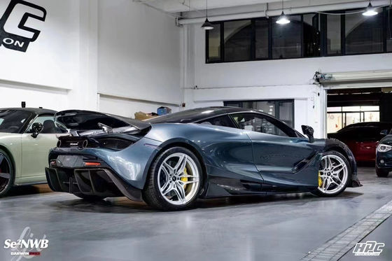 720s مکلن کیت بدن Blacksail سبک جلو بامپر اسپویلر لب هود Fender