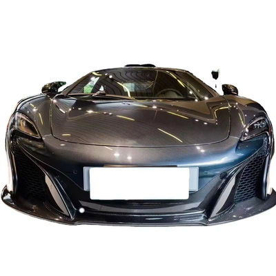 2014 - 2016 650s کیت بدنی OEM فیبر کربن پیشانی لب پخش کننده کیت بدنی برای جایگزینی
