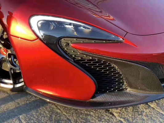 2014 - 2016 650s کیت بدنی OEM فیبر کربن پیشانی لب پخش کننده کیت بدنی برای جایگزینی