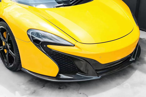 2014 - 2016 650s کیت بدنی OEM فیبر کربن پیشانی لب پخش کننده کیت بدنی برای جایگزینی