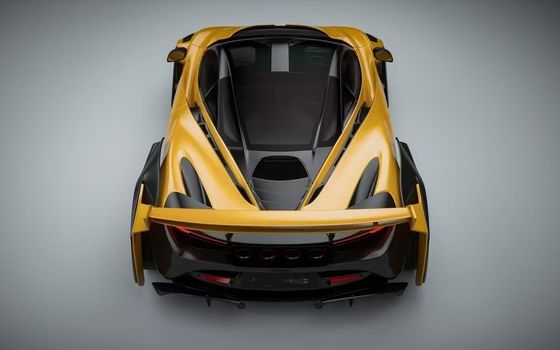 720s مکلرن کیت بدن فیبر کربن Widebody ZE سبک جلو و عقب بامپر
