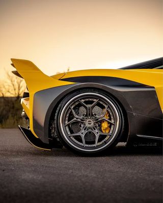 720s مکلرن کیت بدن فیبر کربن Widebody ZE سبک جلو و عقب بامپر