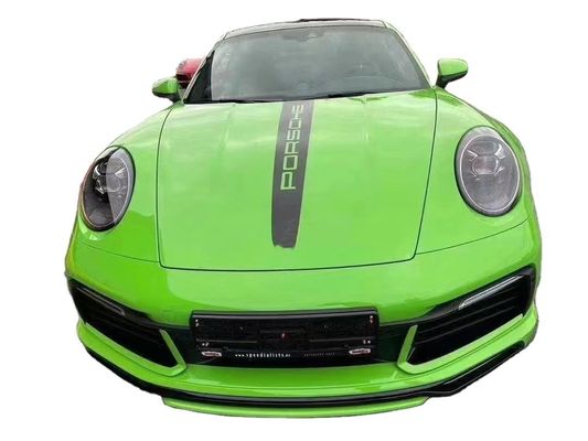 برای پورشه 911 992 کیت بدنه فیبر کربن 911 992 ارتقاء یافته سبک TechArt جلویی شلوار پخش کننده اسپویلر جانبی کمد بدنه