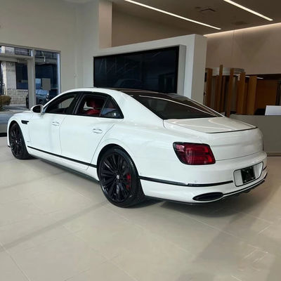 Flying Spur Bentley Body Kit W12 Style کیت لب فیبر کربن 2019 دیفوزر اسپویلر دامن جانبی